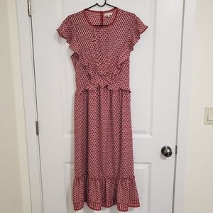 Max Studio firty red dress size L